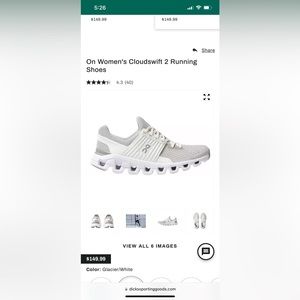 On Cloudswift running shoes